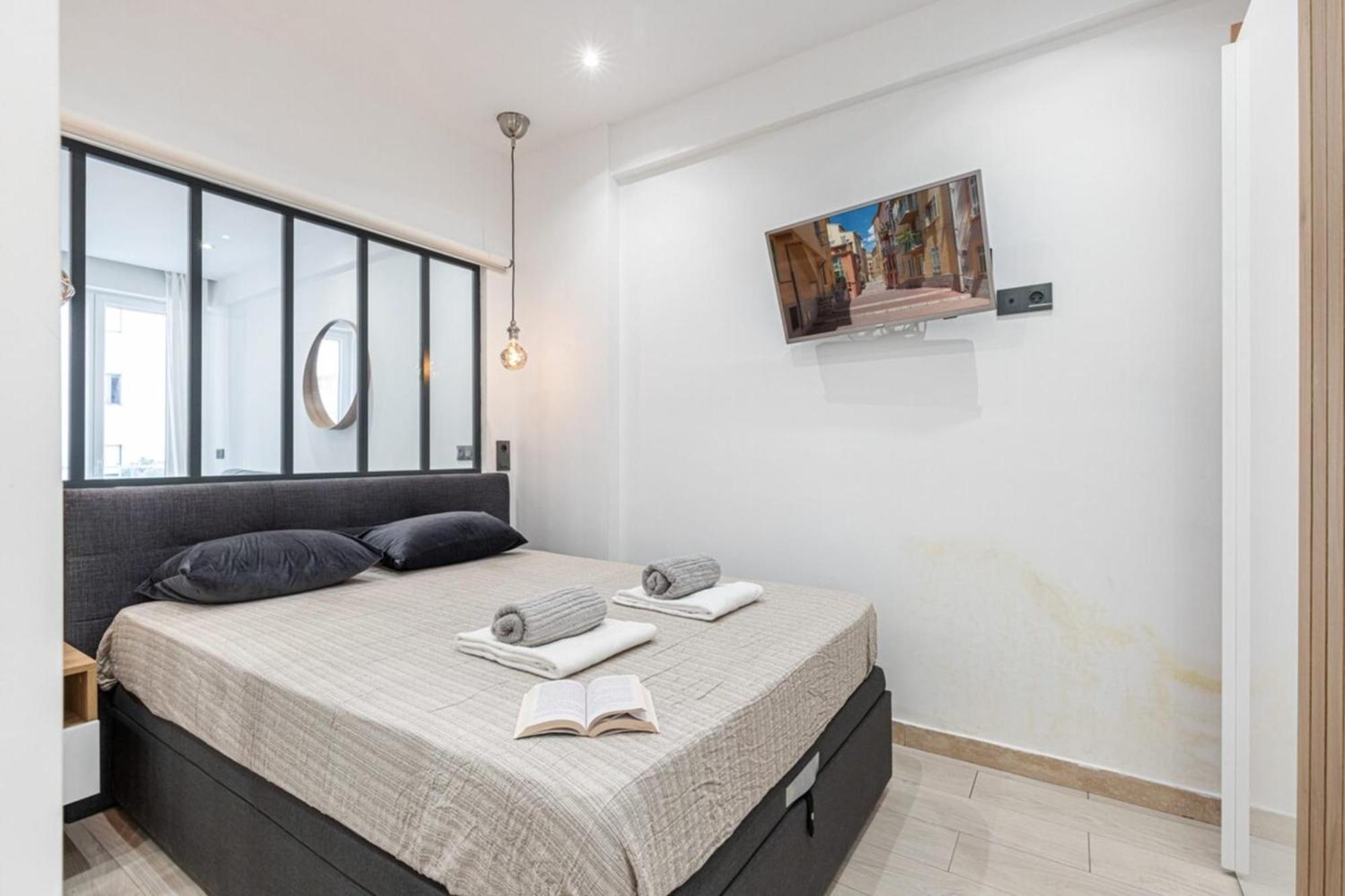 Appartement Smolett - Superb Studio Suite Downtown W Ac Nice